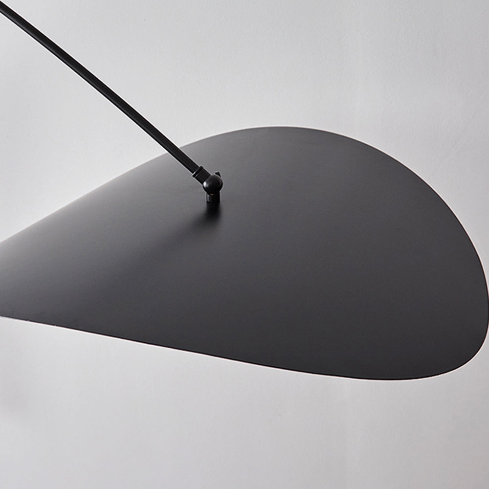 Arisha Minimalist LED Leaf Shaped Metal Pendant Light - Letslighting