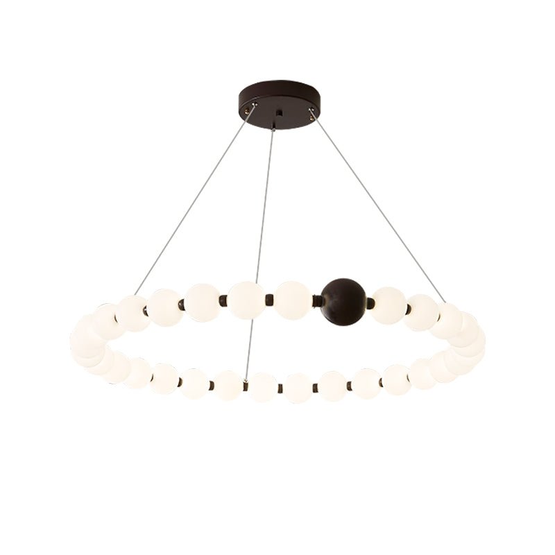 Celestial Bead Ring Chandelier - Letslighting