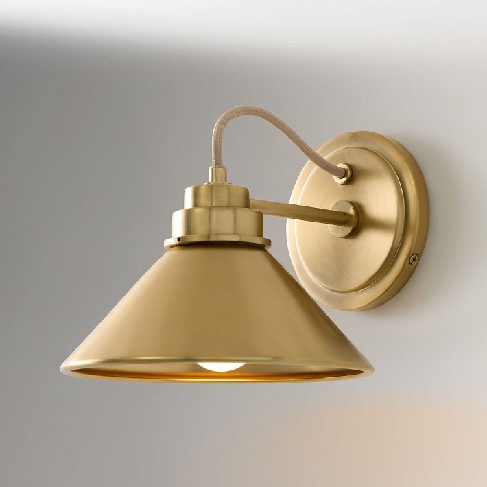 Grange Wall Lamp Metal&Glass