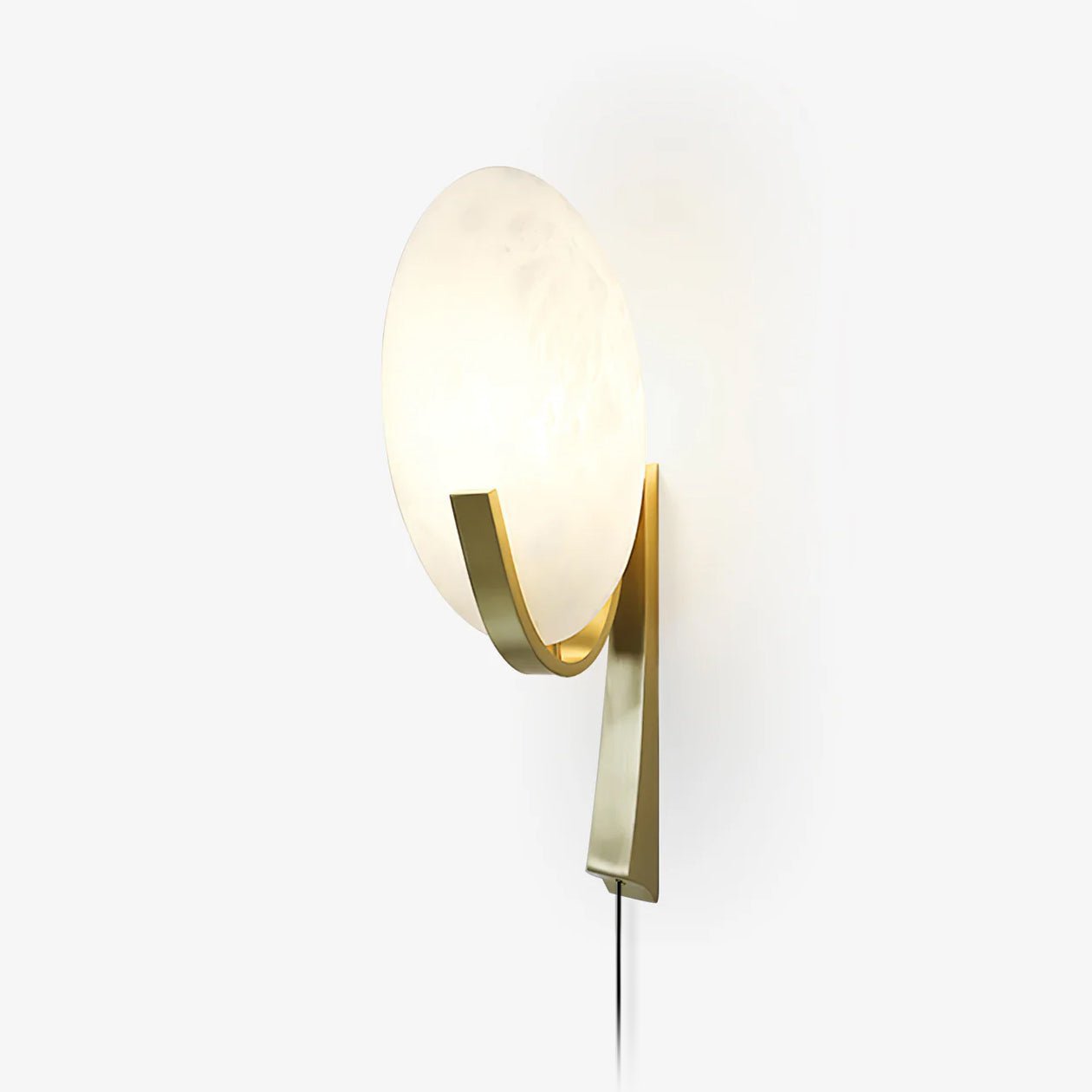 Althea Minimalist Alabaster Wall Lamp - Letslighting