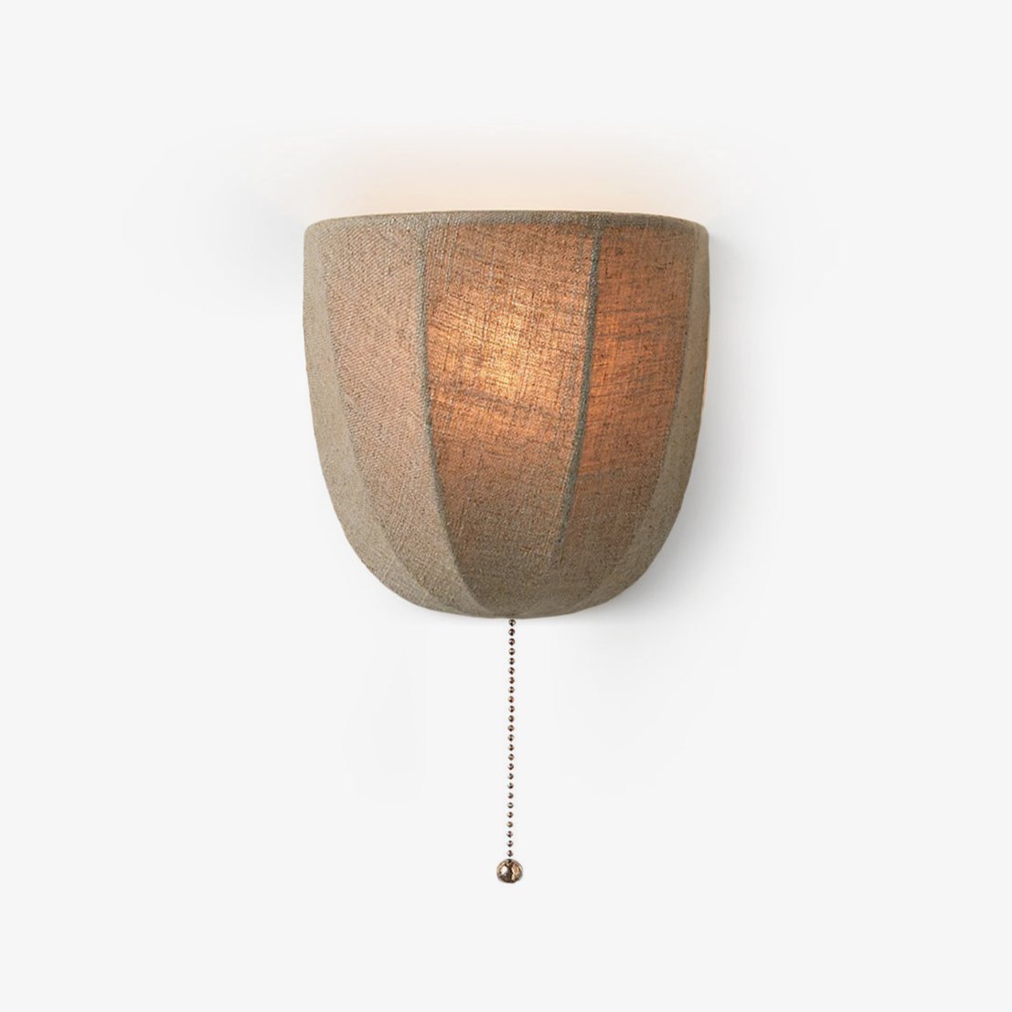 Griswold Natural Linen Fabric Sconce Wall lamp - Letslighting