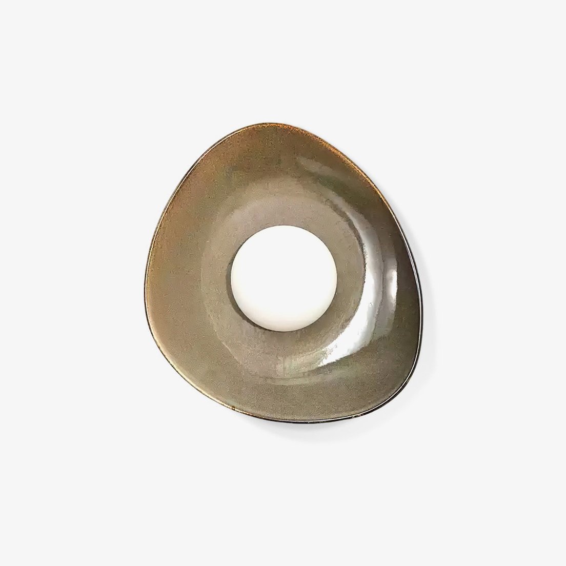 Ertalila Elegance Pebble Disc Ceramics Wall Light - Letslighting