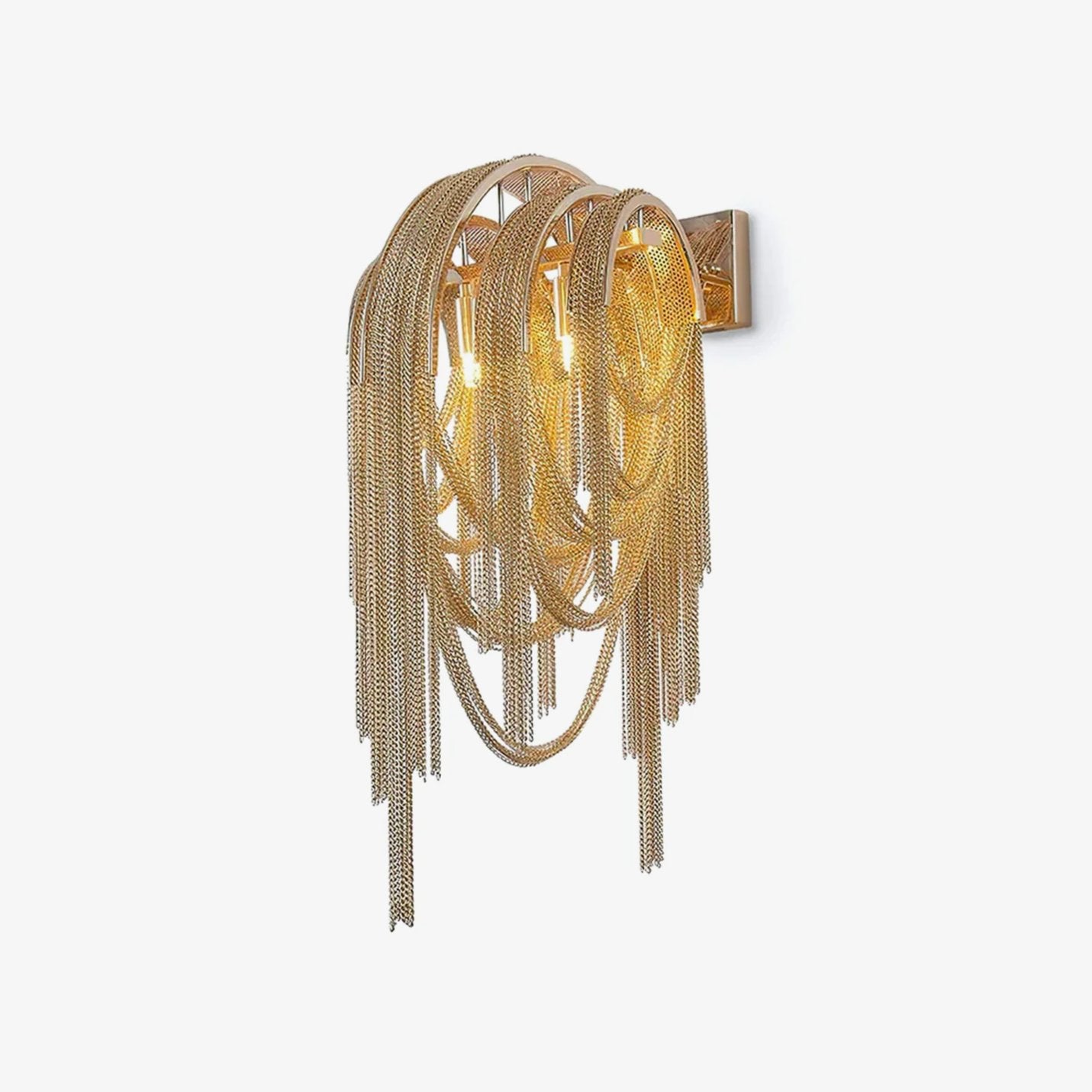 Chains Postmodern Luxury Tassel Wall Lamp - Letslighting