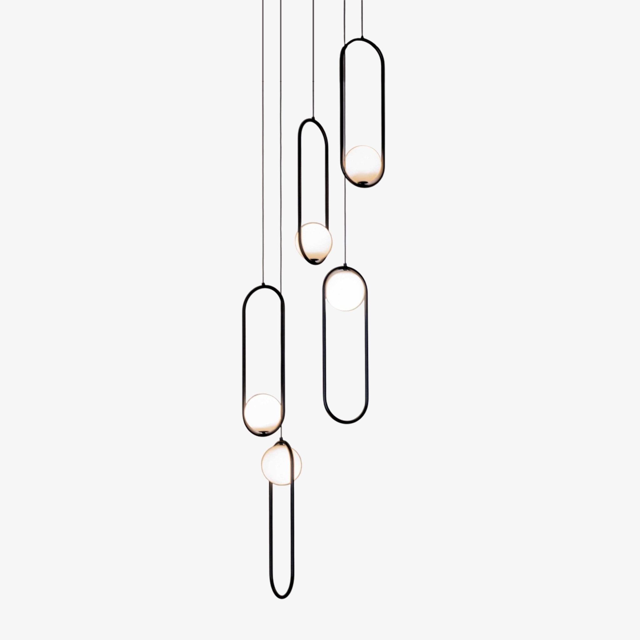 Lylorarae Modern Minimalist Combination Glass Chandelier - Letslighting