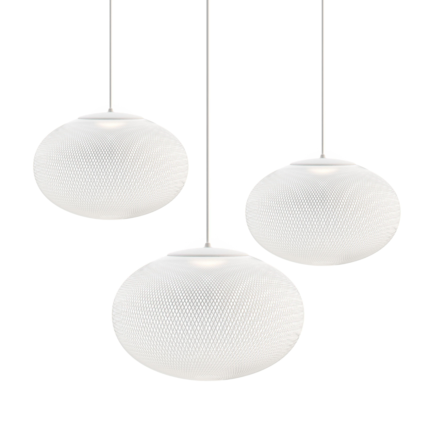 Lustra Pendant Lamp lic Mesh Black - Letslighting