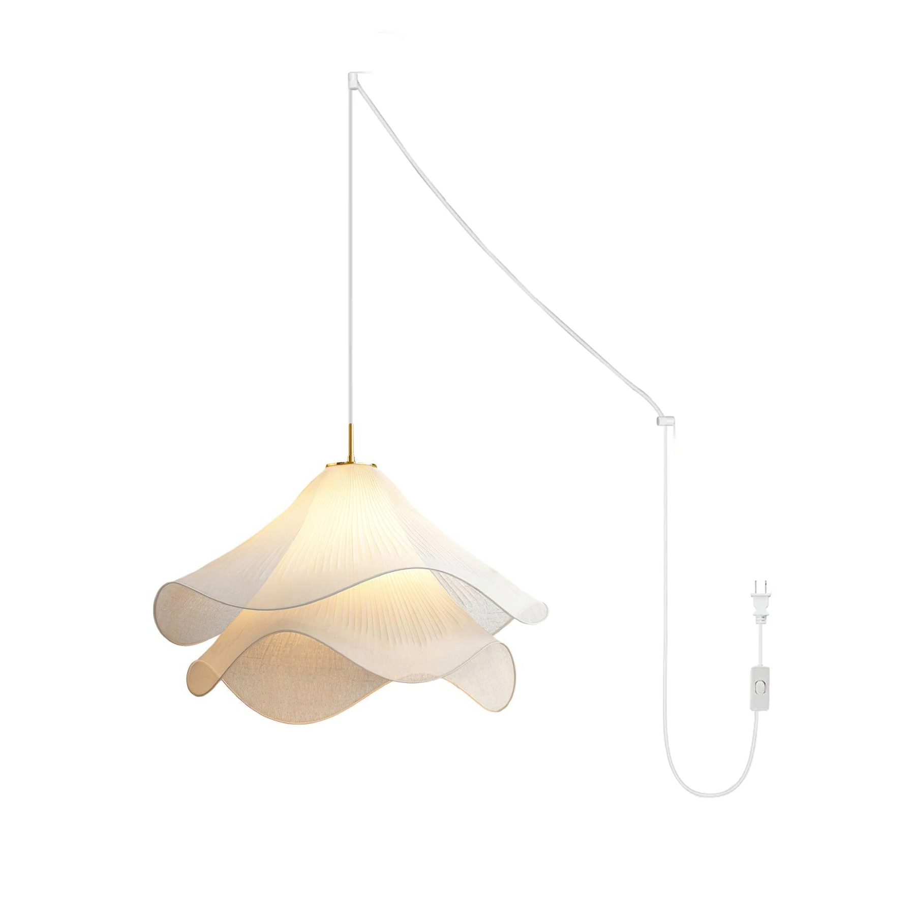 Mirelo Fabric Artistic Pendant Light - Letslighting
