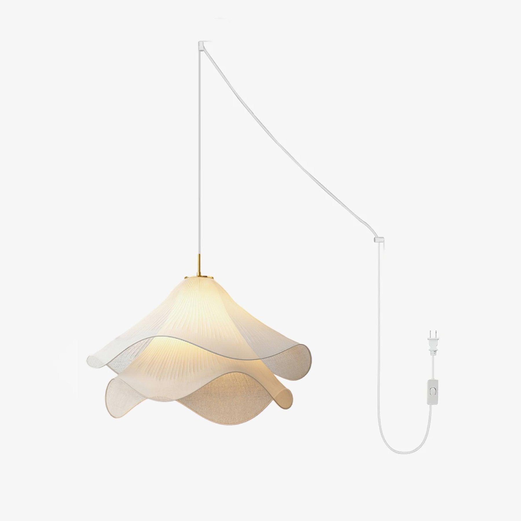 Mirelo Fabric Artistic Pendant Light - Letslighting