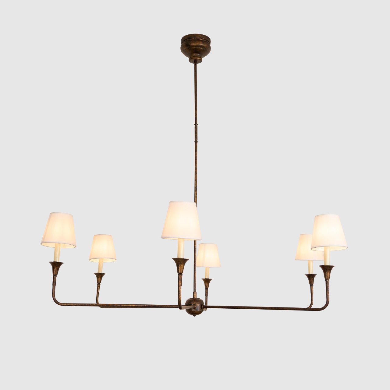 Lustra Pendant Lamp Black Candle Tapered - Letslighting