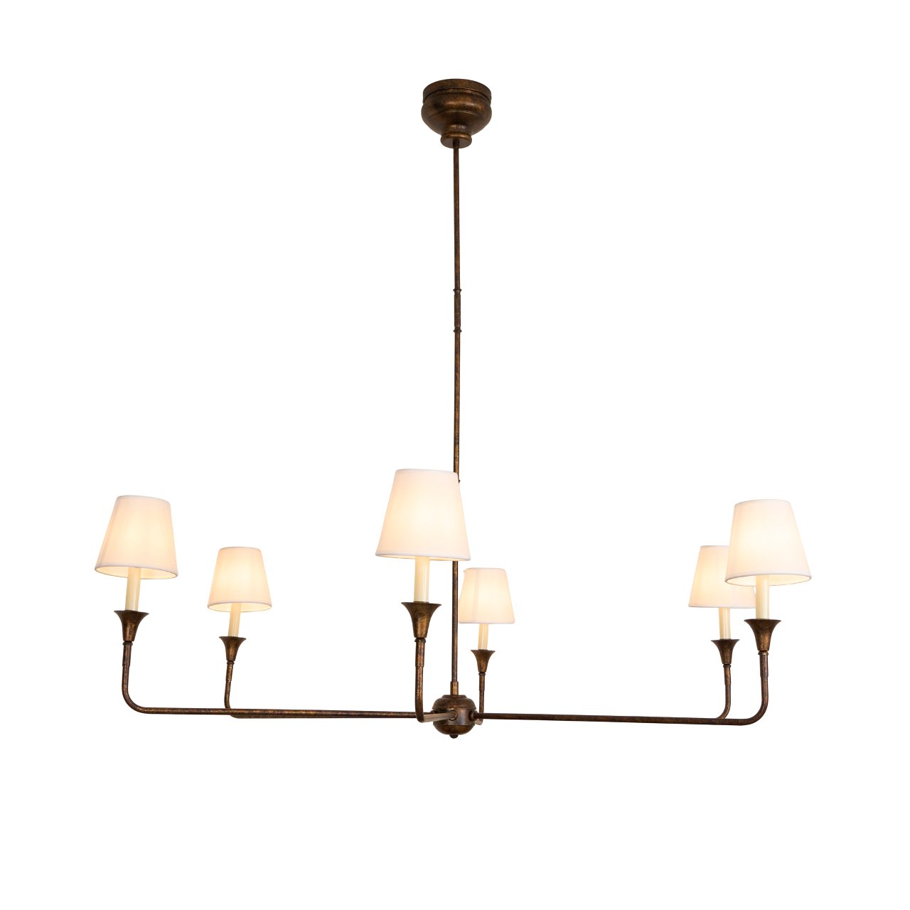 Lustra Pendant Lamp Black Candle Tapered - Letslighting
