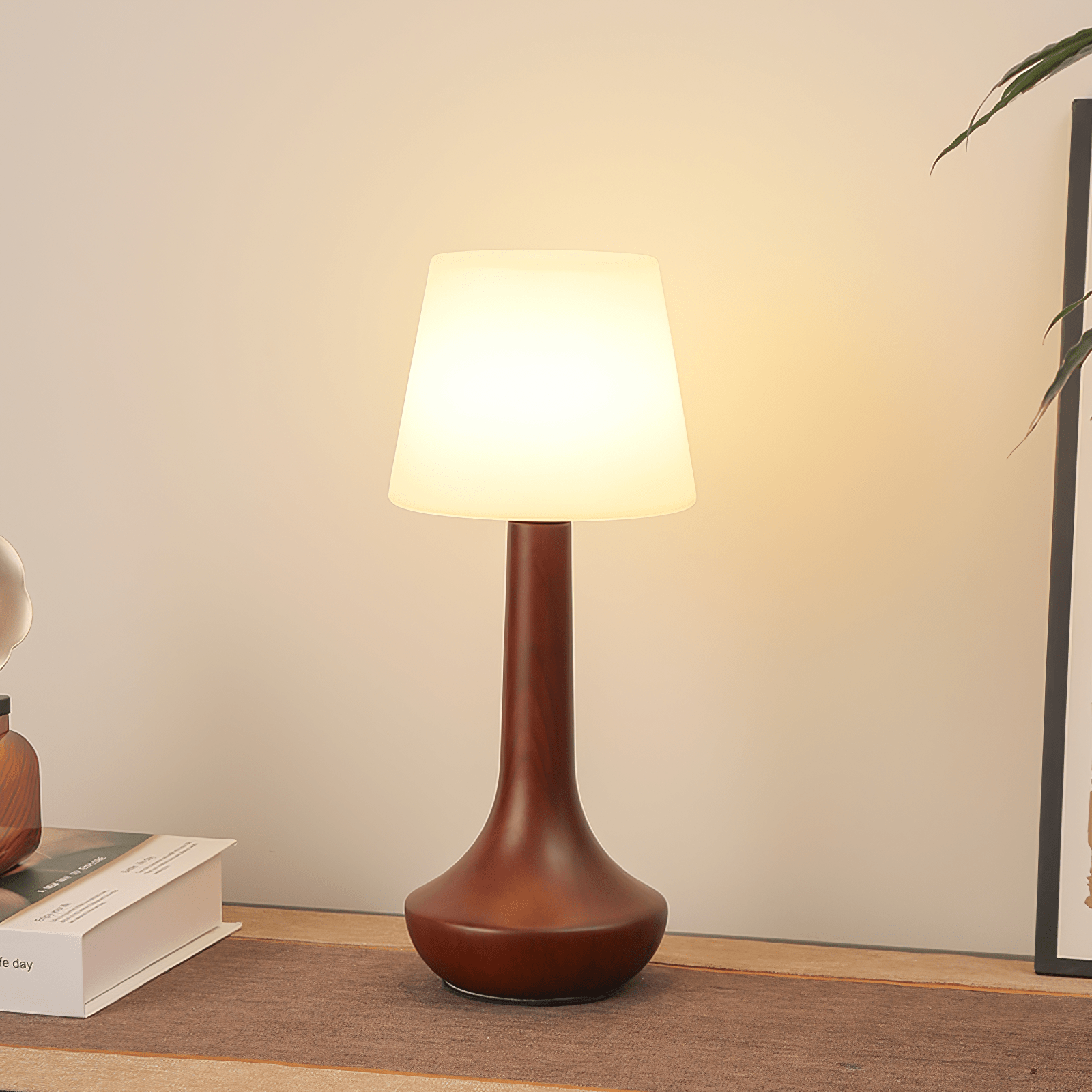 Bello Wooden Retro Table Lamp - Letslighting