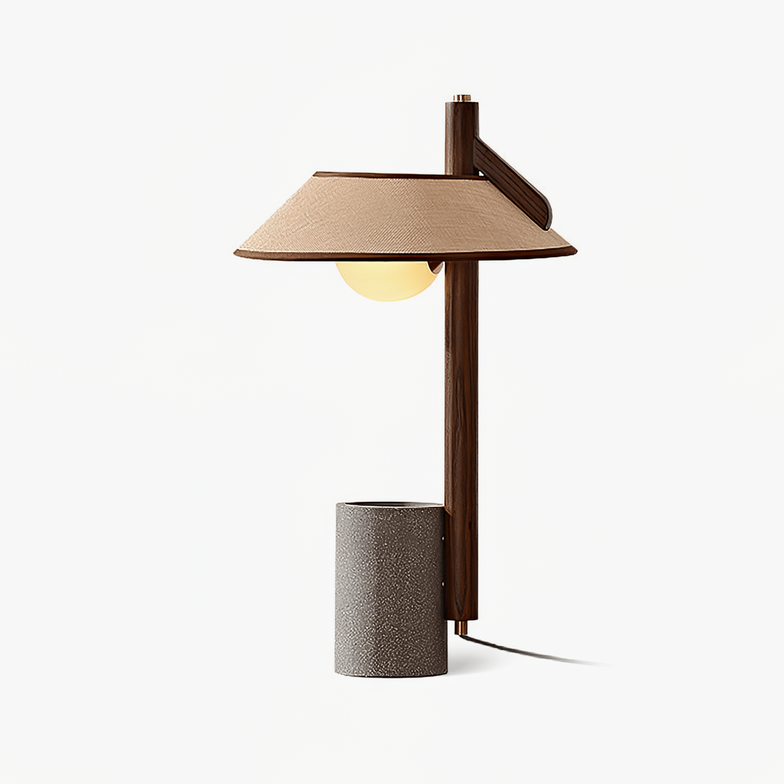 Damon Minimalist Wood Table Lamp - Letslighting