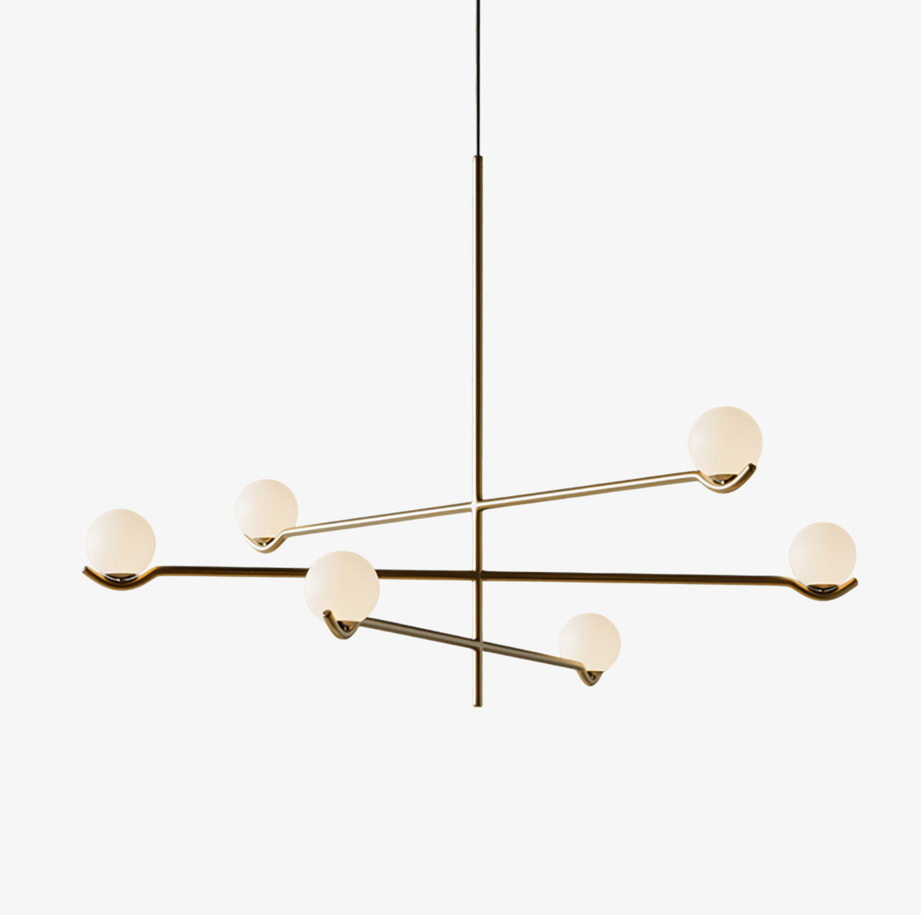Noir Minimalist Glass Pendant Light - Letslighting