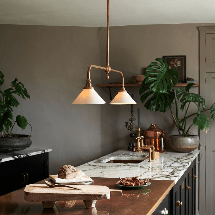 Duet Ceramic Classic Pendant Light - Letslighting