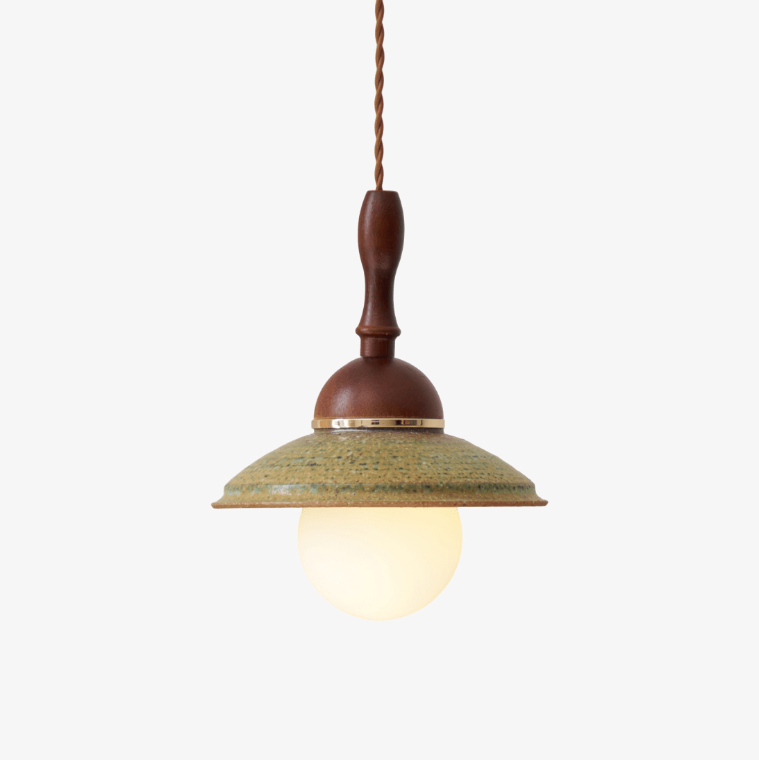 Ulsilia Nordic Art Wood Ceramics Pendant Lamp - Letslighting