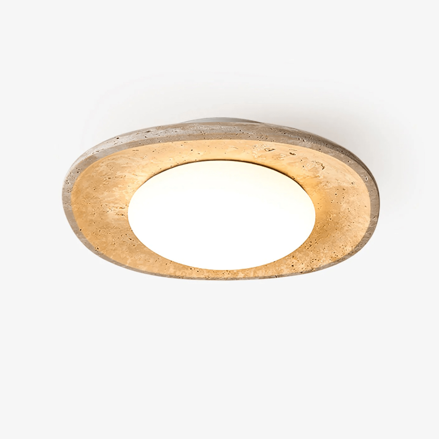 Lena Travertine Ceiling Light - Letslighting