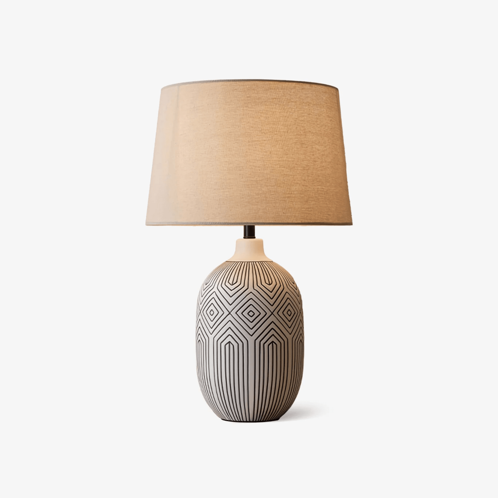 Brittany Modern Ceramics Table Lamp - Letslighting