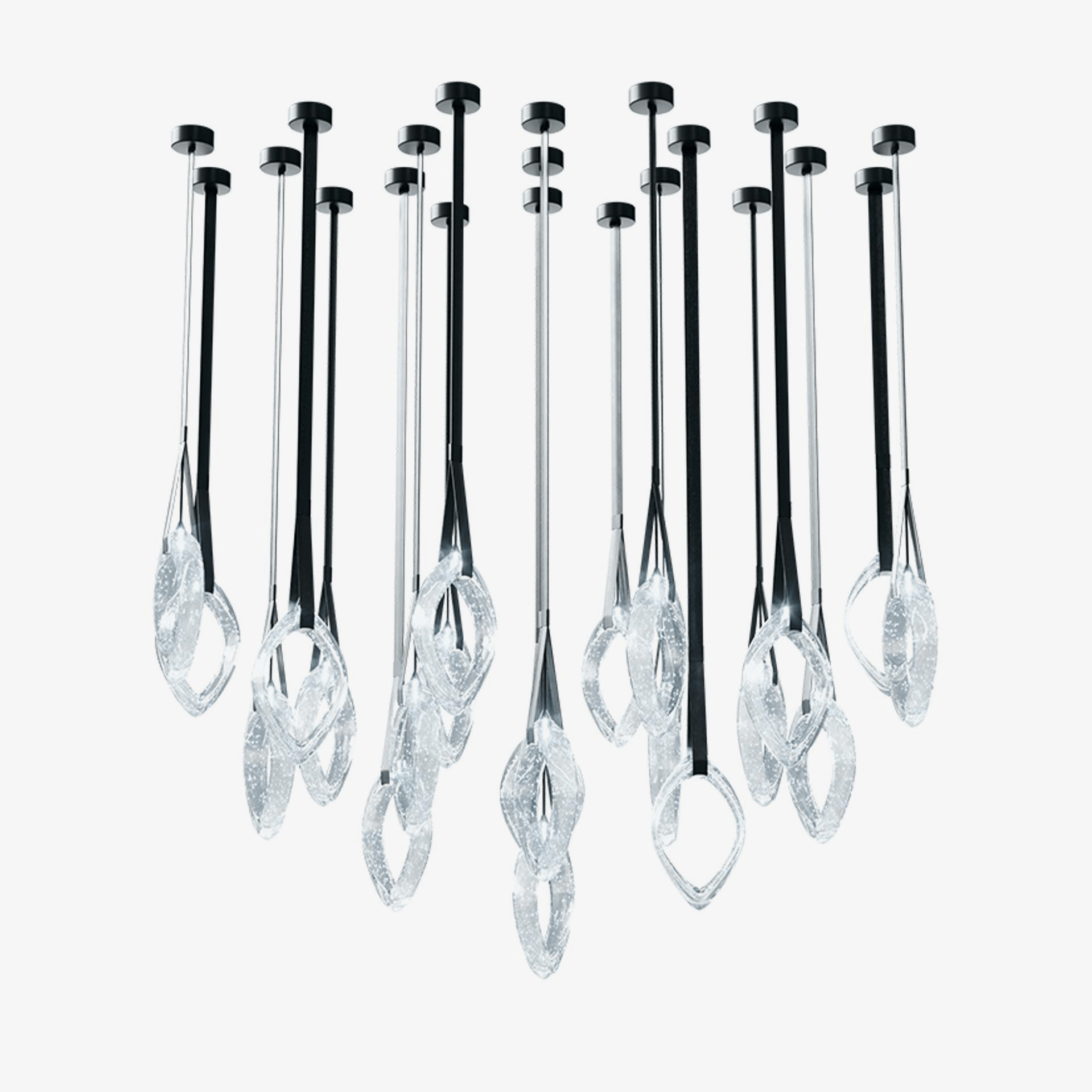 Ivvyne Modern Glass Chandelier - Letslighting