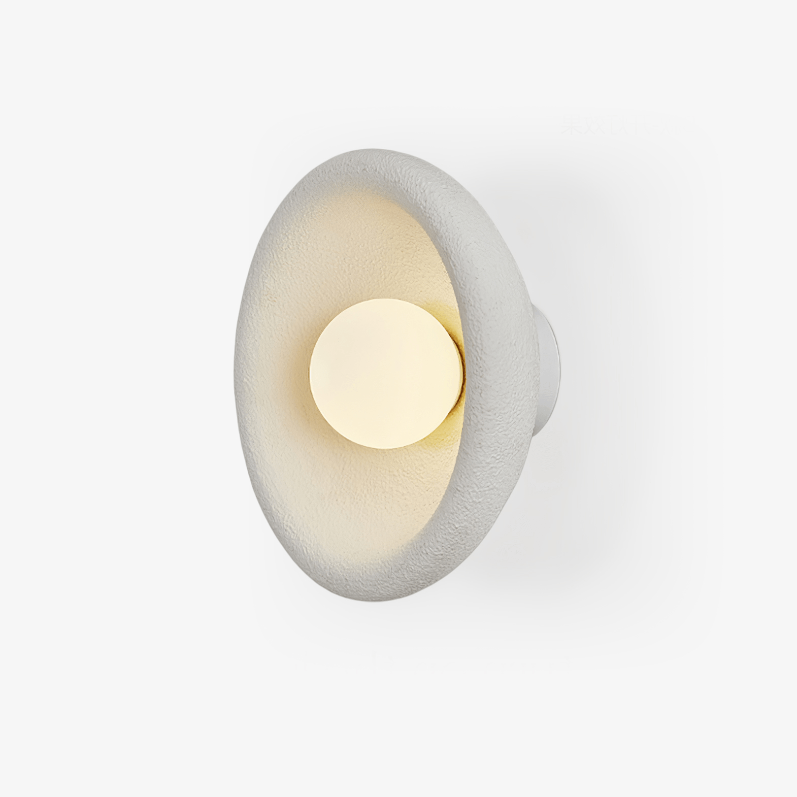 Evvinora Modern Minimalist Halo Glass Wall Light - Letslighting
