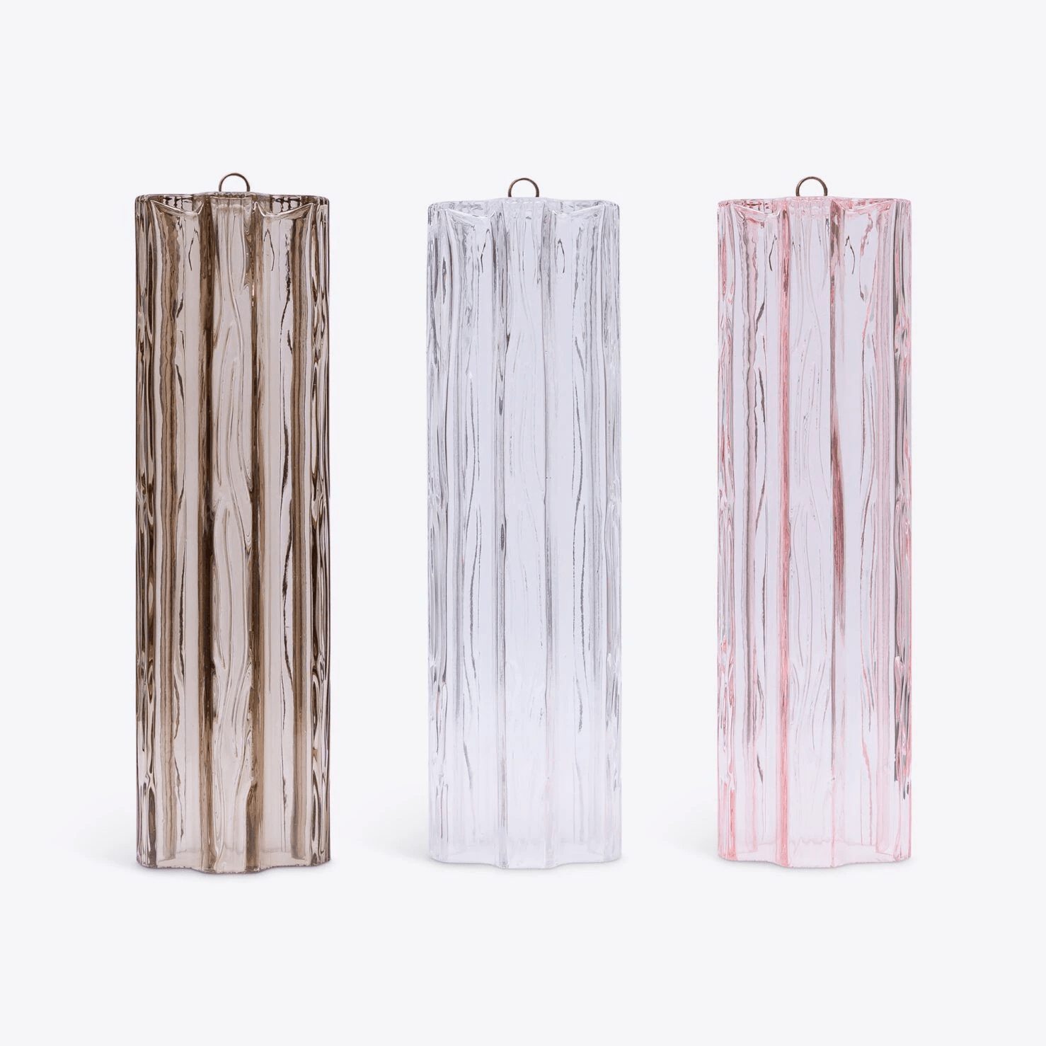 Aurora Chandelier Five Tier Fluted Glass Grande Mid Century - Letslighting