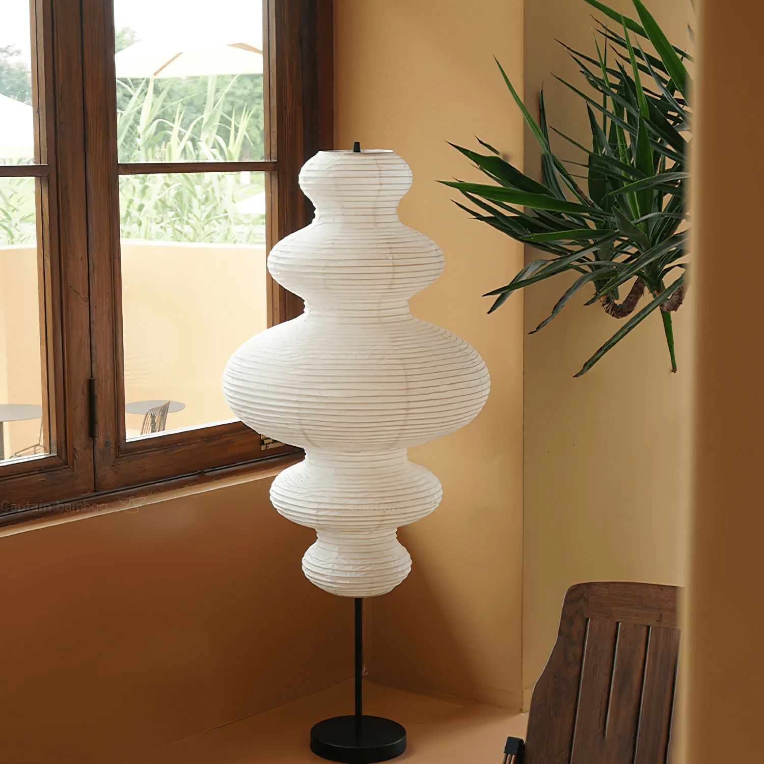 Cilona Paper Scandinavian Floor Lamp - Letslighting