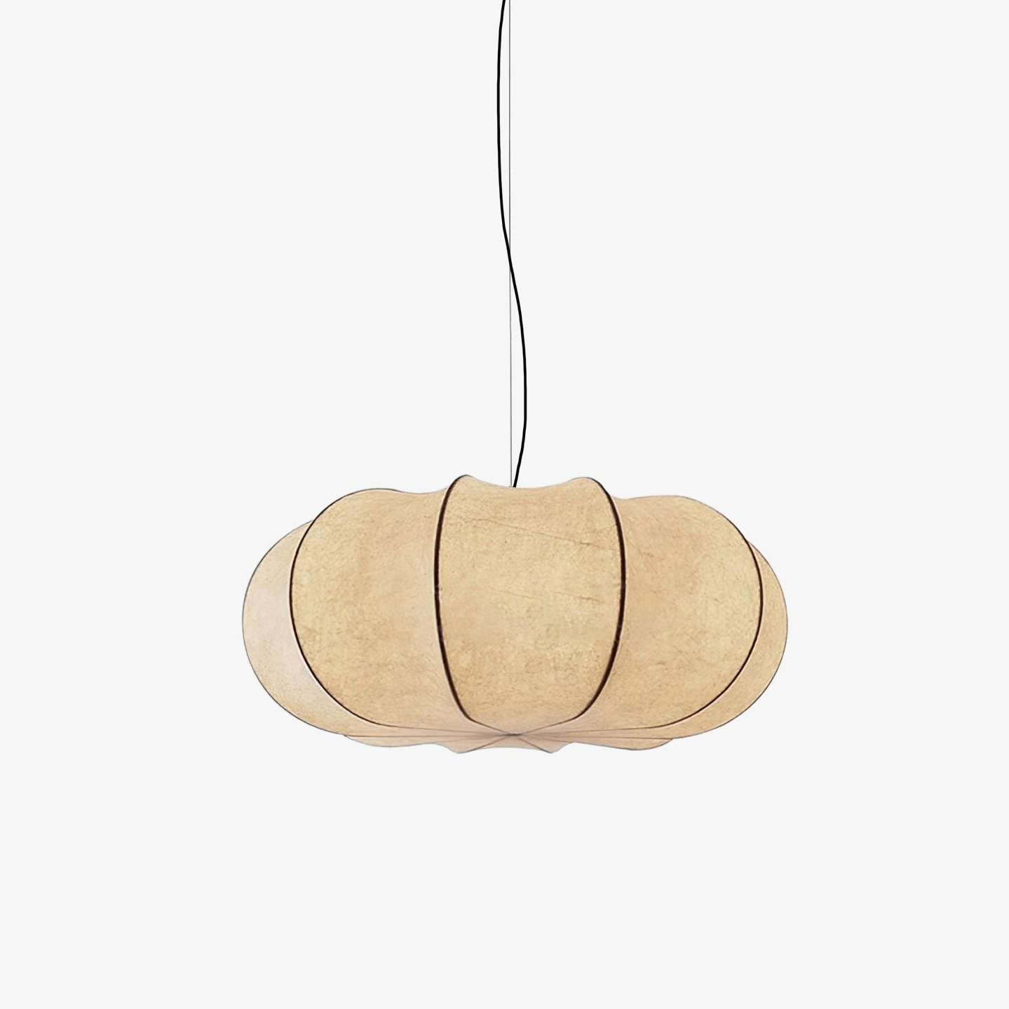 Ritta Pumpkin Pendant Light Silk