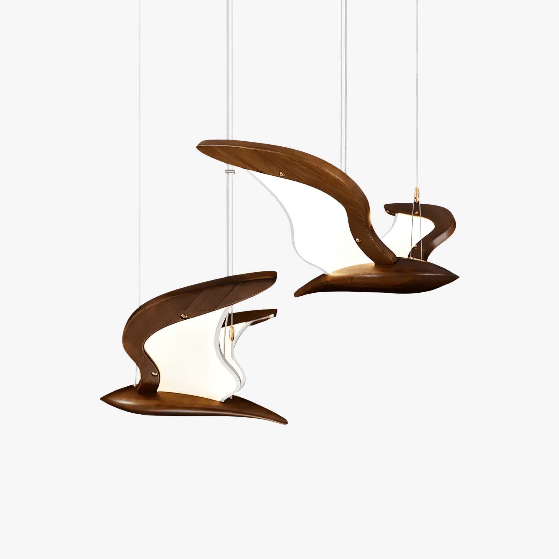 Lyvynia Organic Wood Pendant Light - Letslighting