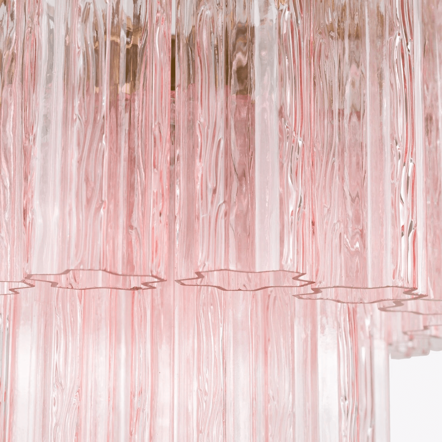 Aurora Chandelier Small Treviso Murano Glass Tube - Letslighting