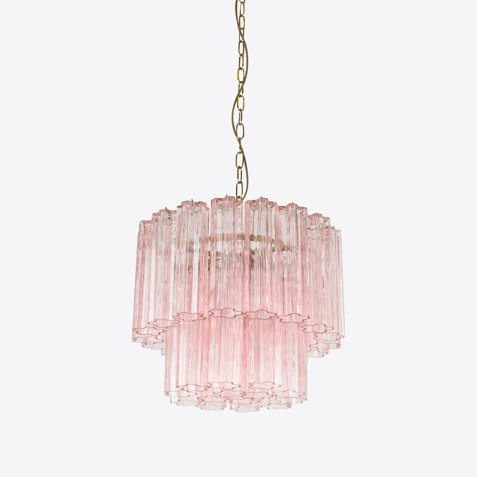 Aurora Chandelier Small Treviso Murano Glass Tube - Letslighting
