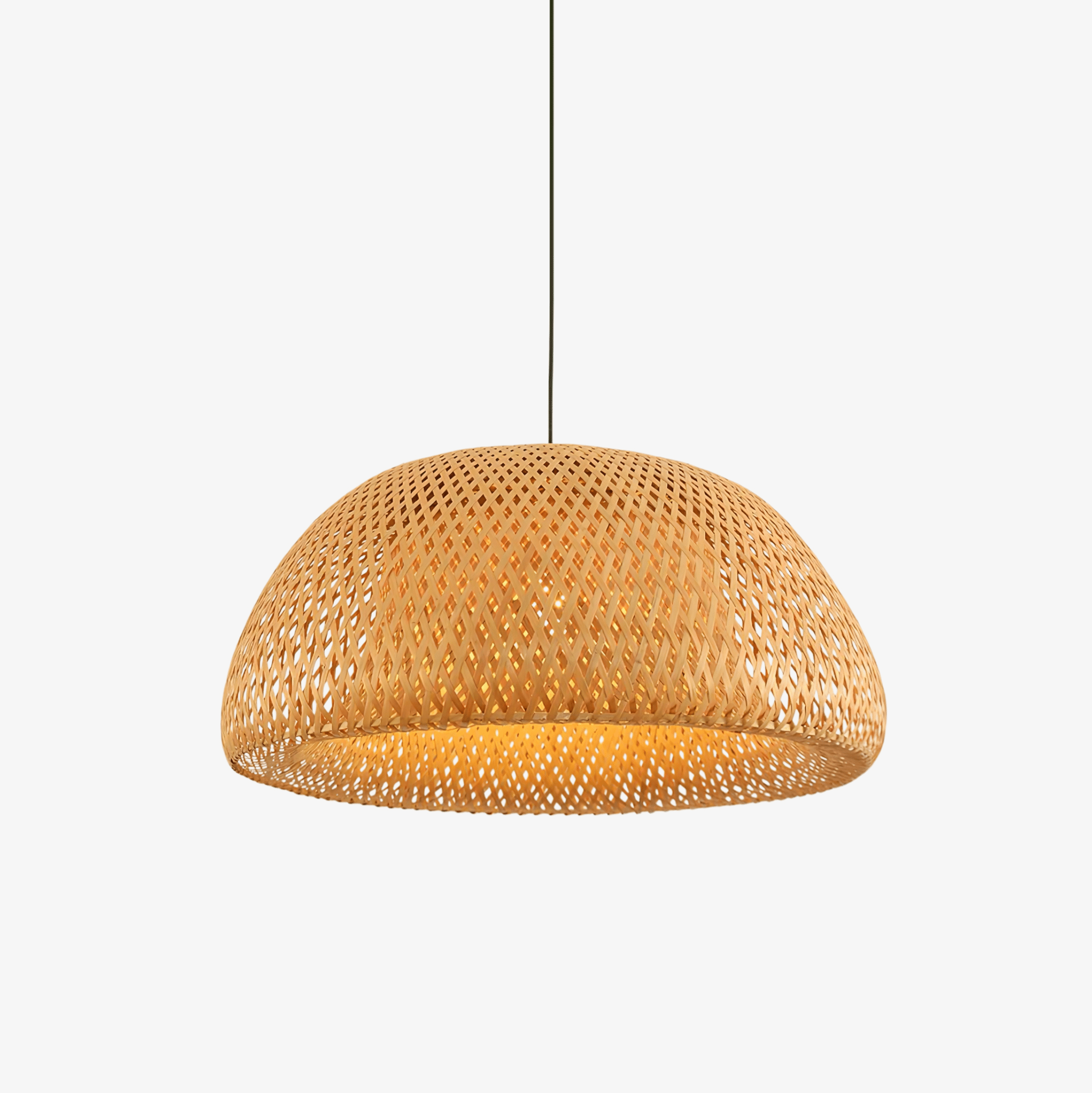 Eurnoros Unique Natural Bamboo Pendant Light - Letslighting