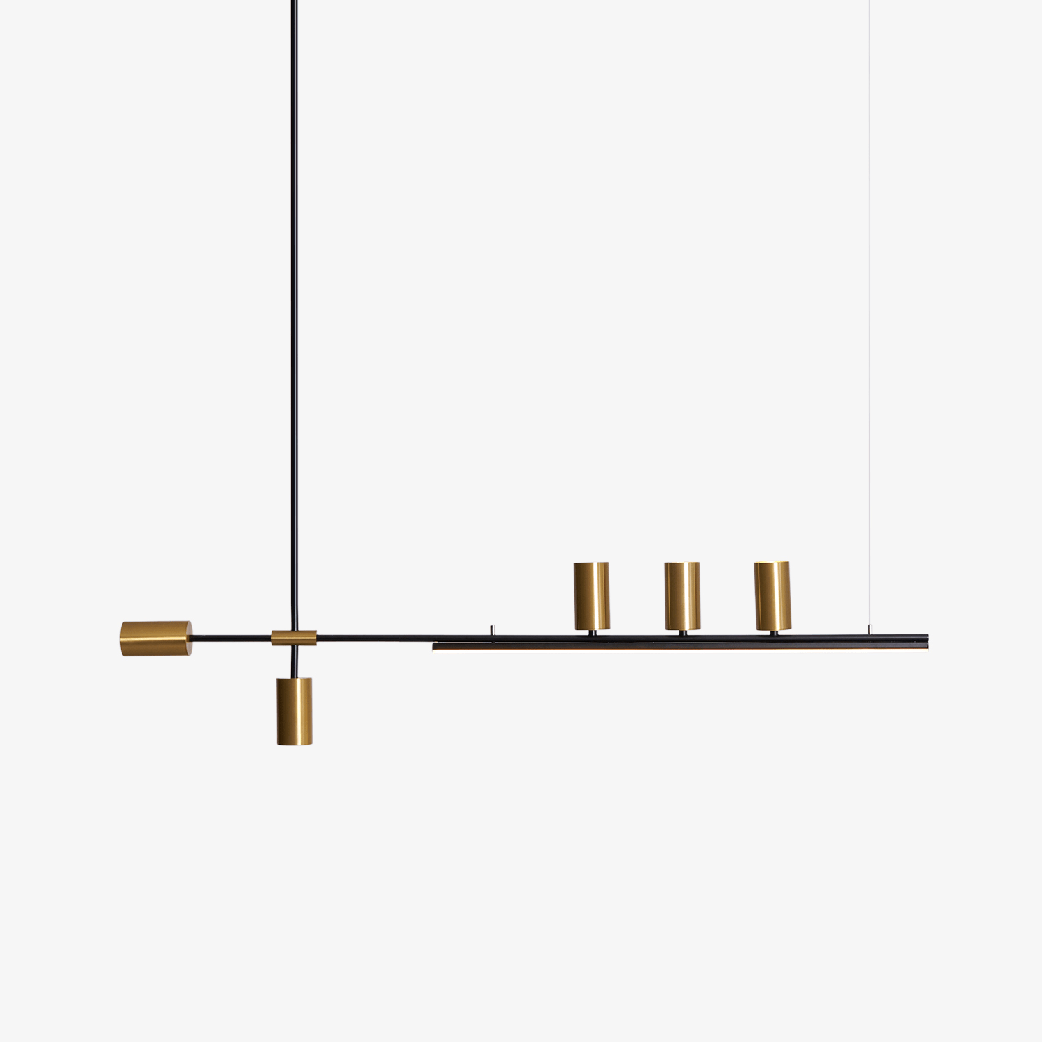 Emirel Modern Minimalist Linear Island Pendant Lamp - Letslighting