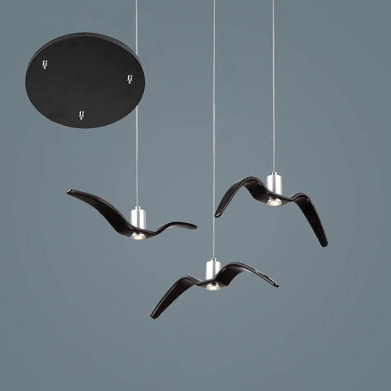 Lustra Pendant Lamp Bird Wings for Living Room - Letslighting