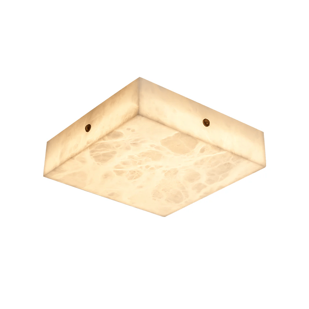 Vephaeth Minimalist Alabaster Ceiling Light - Letslighting