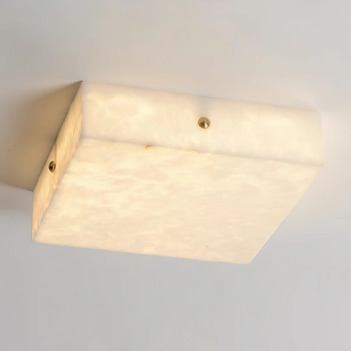 Vephaeth Minimalist Alabaster Ceiling Light - Letslighting