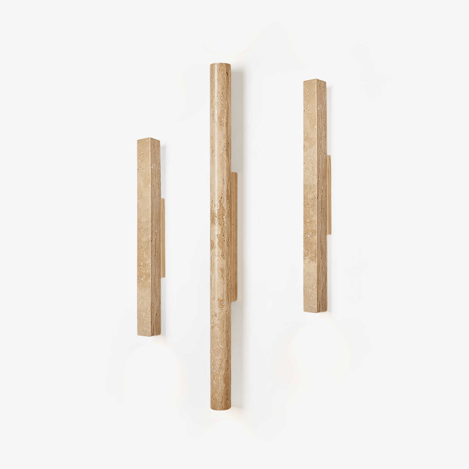 Cathais Minimalist Travertine Wall Light - Letslighting