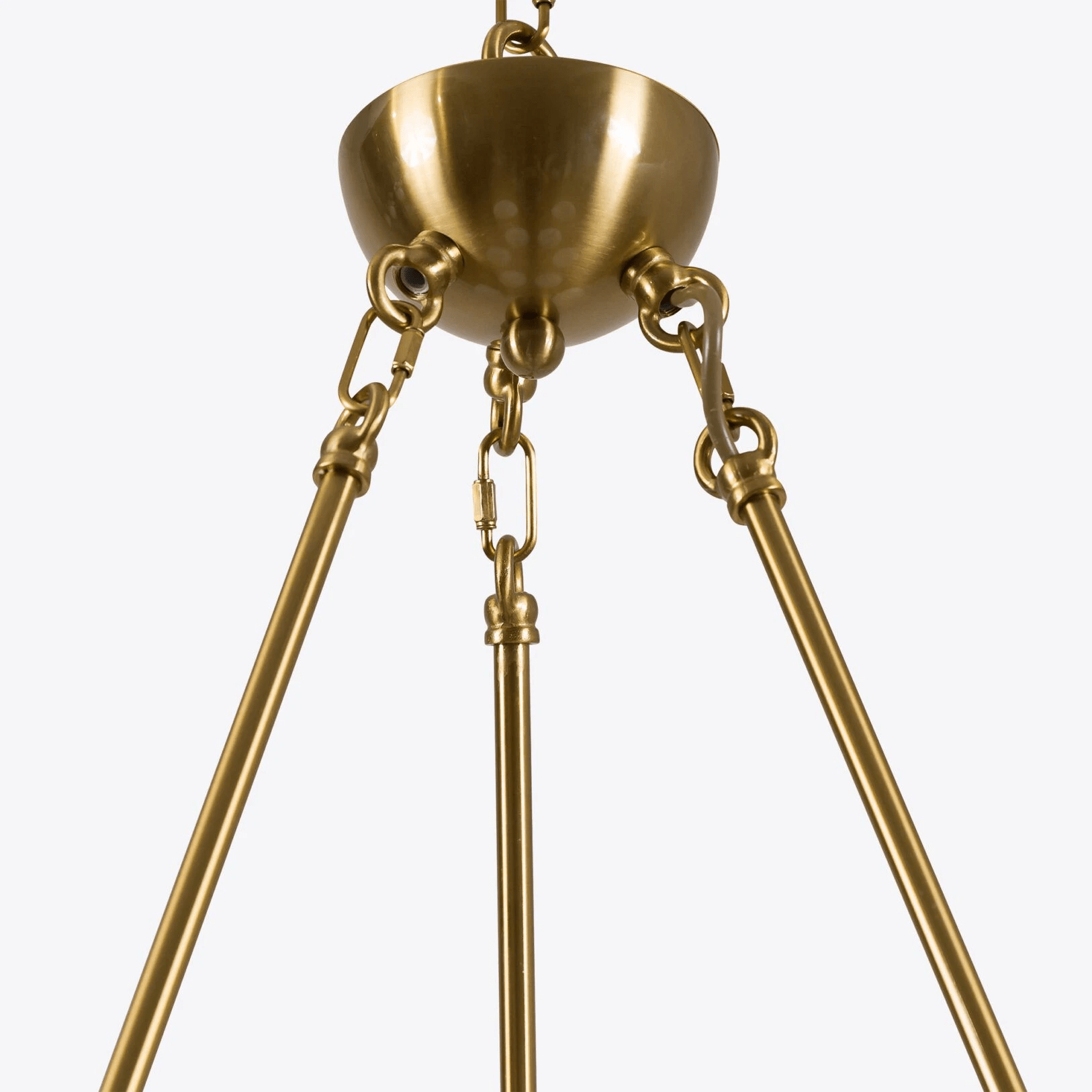 LuminaSphere Modern Brass Chandelier - Letslighting
