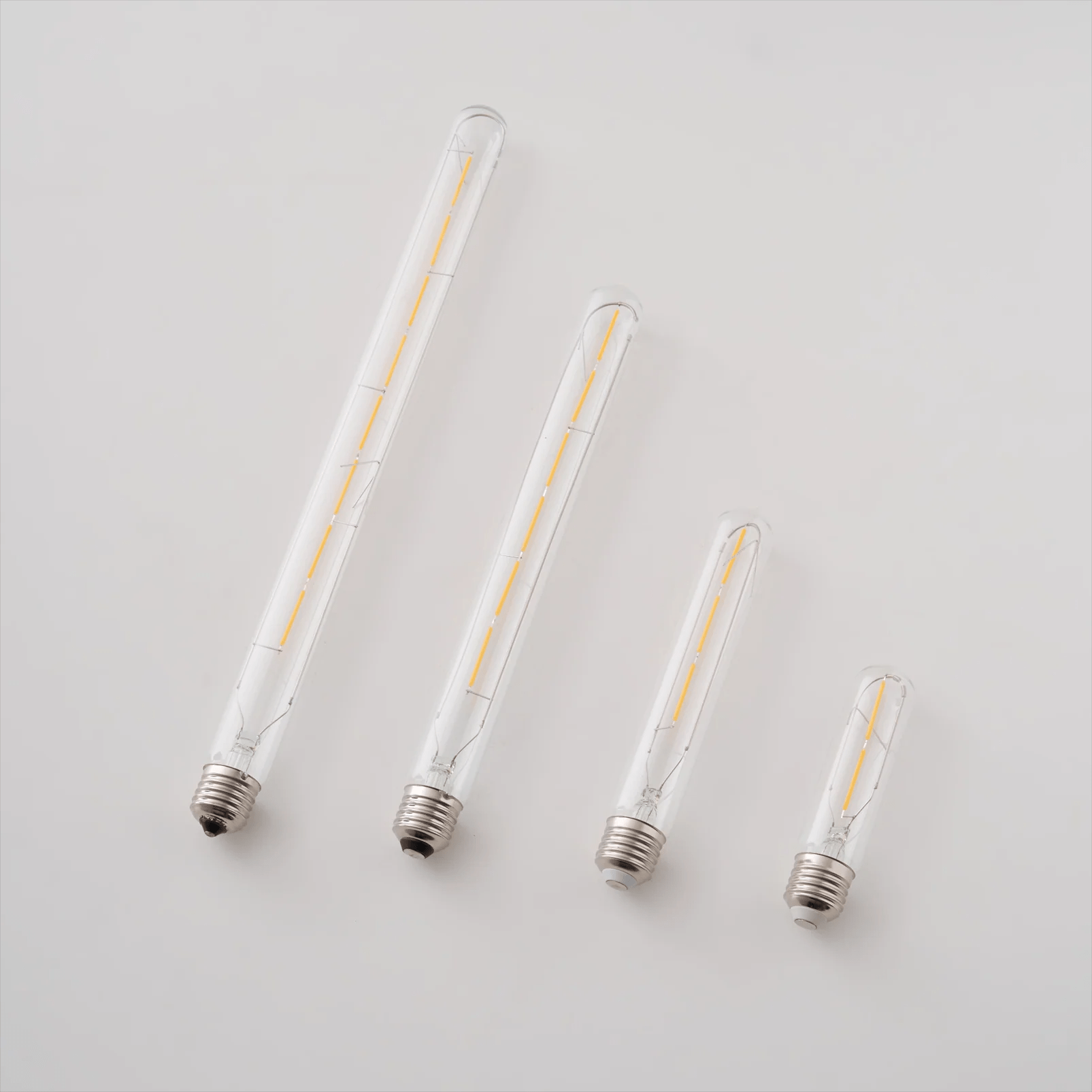 Luno Tubular LED Filament Bulb E14 E27 - Letslighting