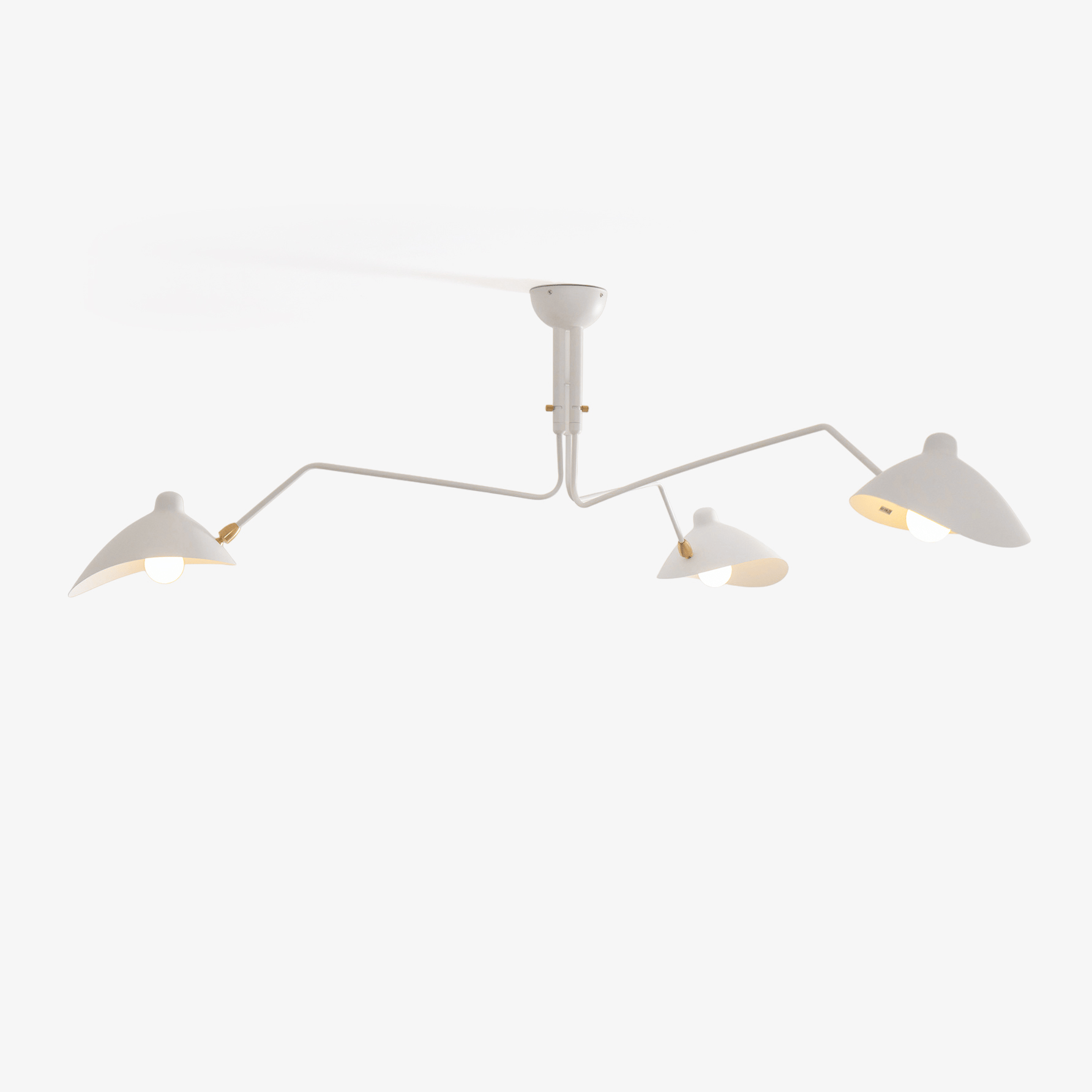 Lustra Ceiling Light Three Arm Minimalist - Letslighting