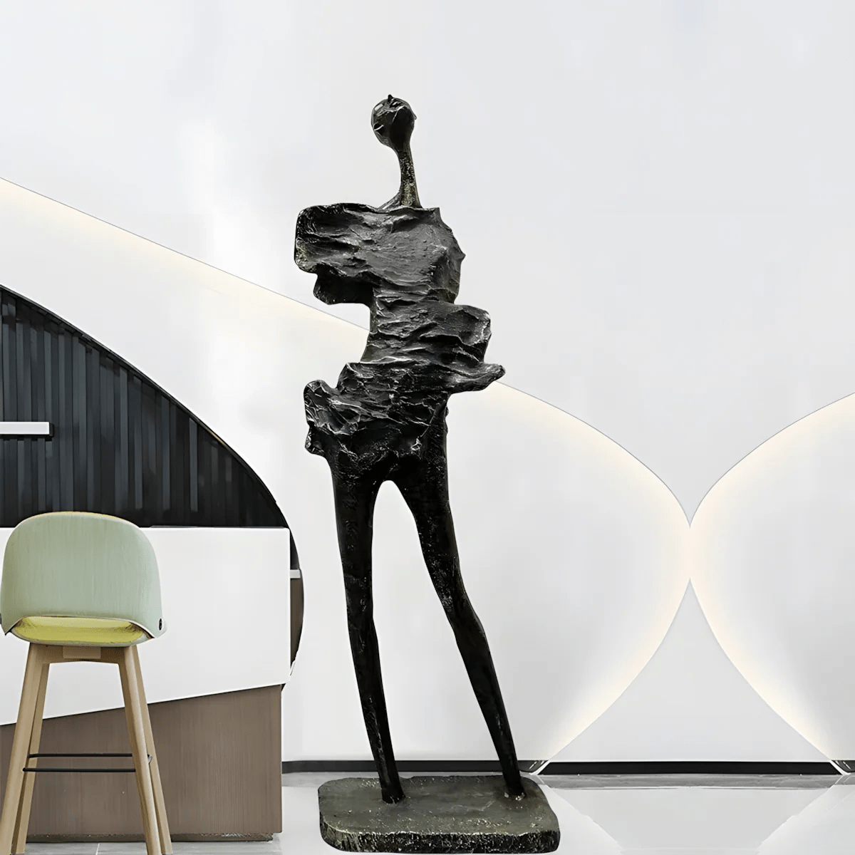 Corbin Modern Reinforced Plastic Ornaments - Letslighting
