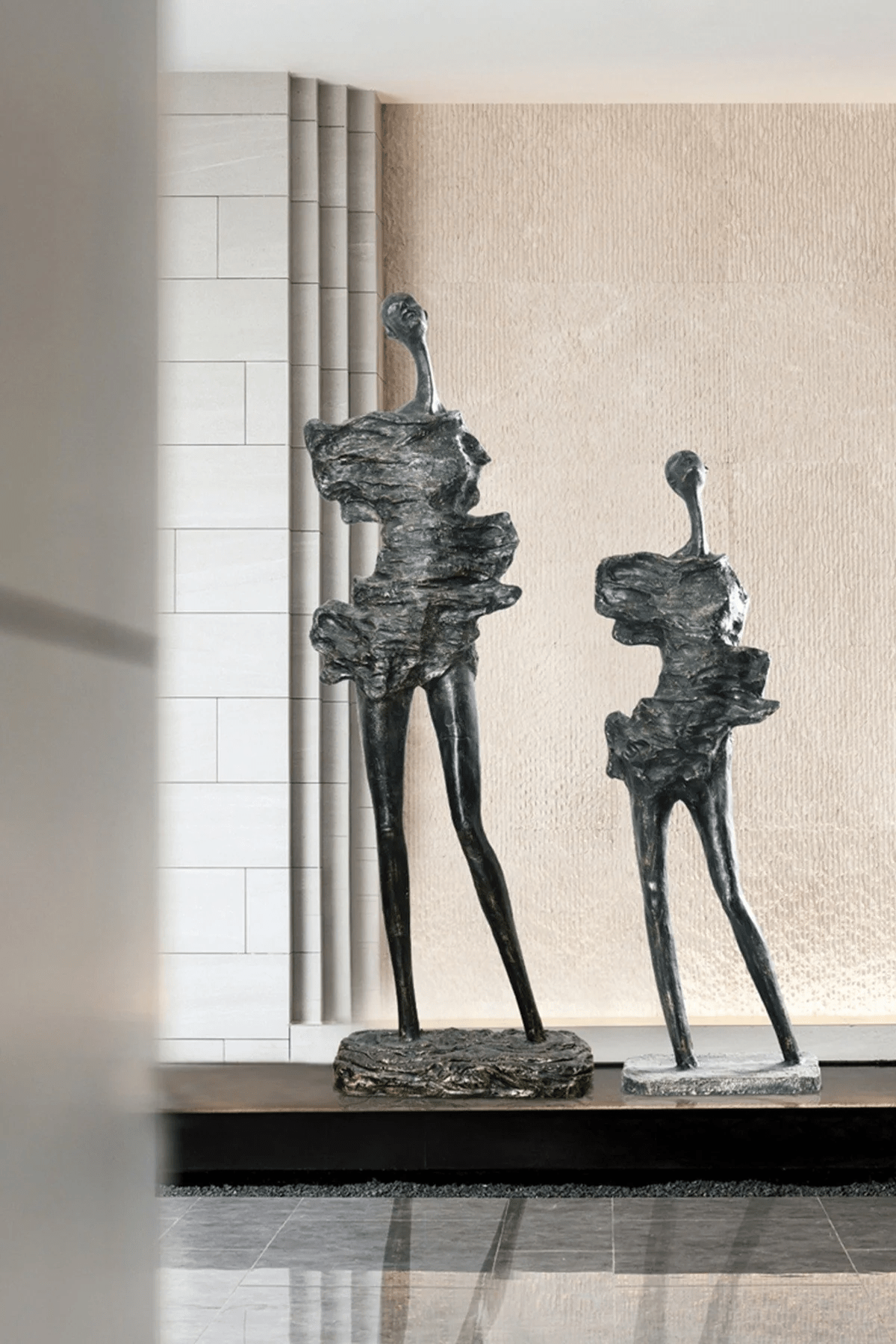 Corbin Modern Reinforced Plastic Ornaments - Letslighting