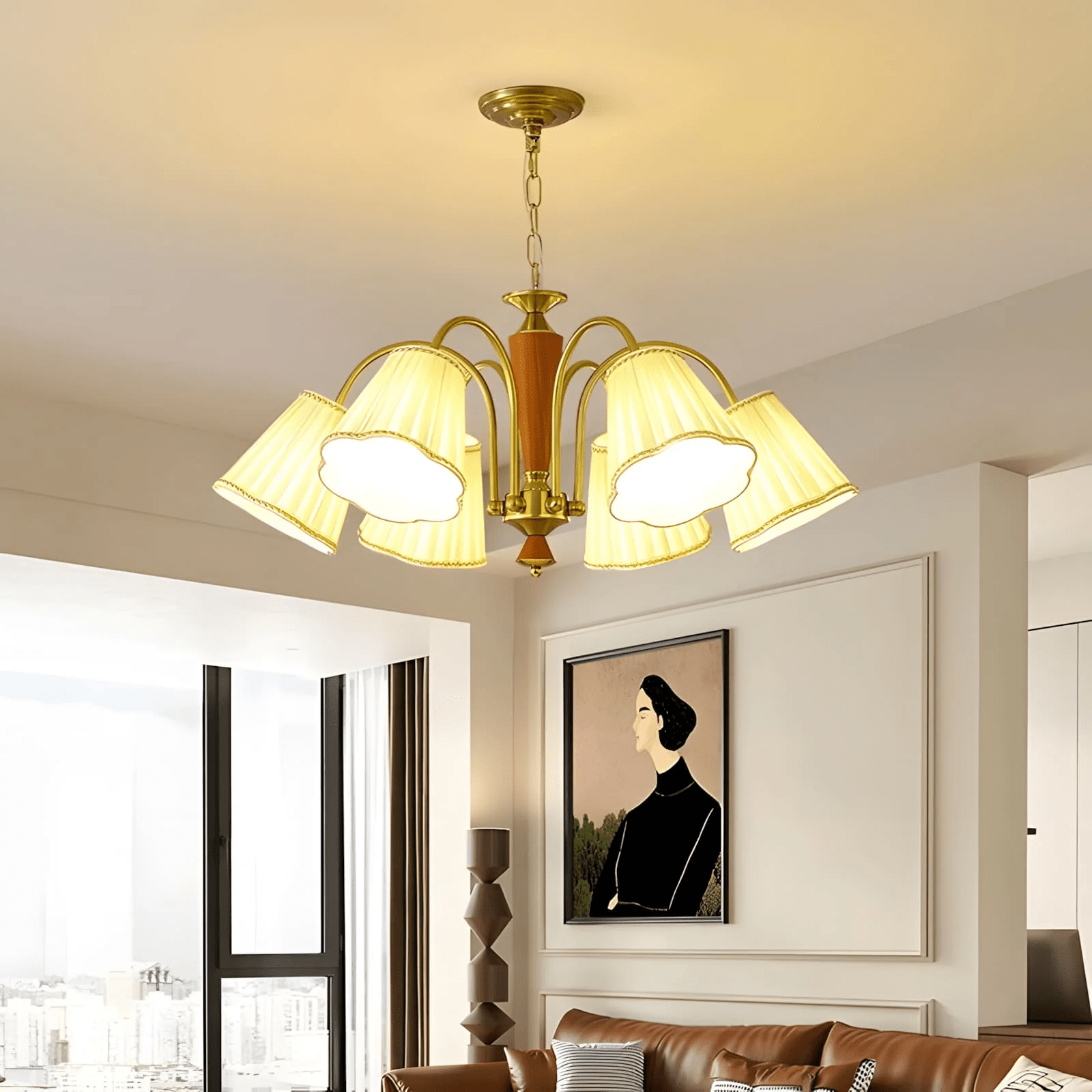 Elijh Vintage Chandelier - Letslighting