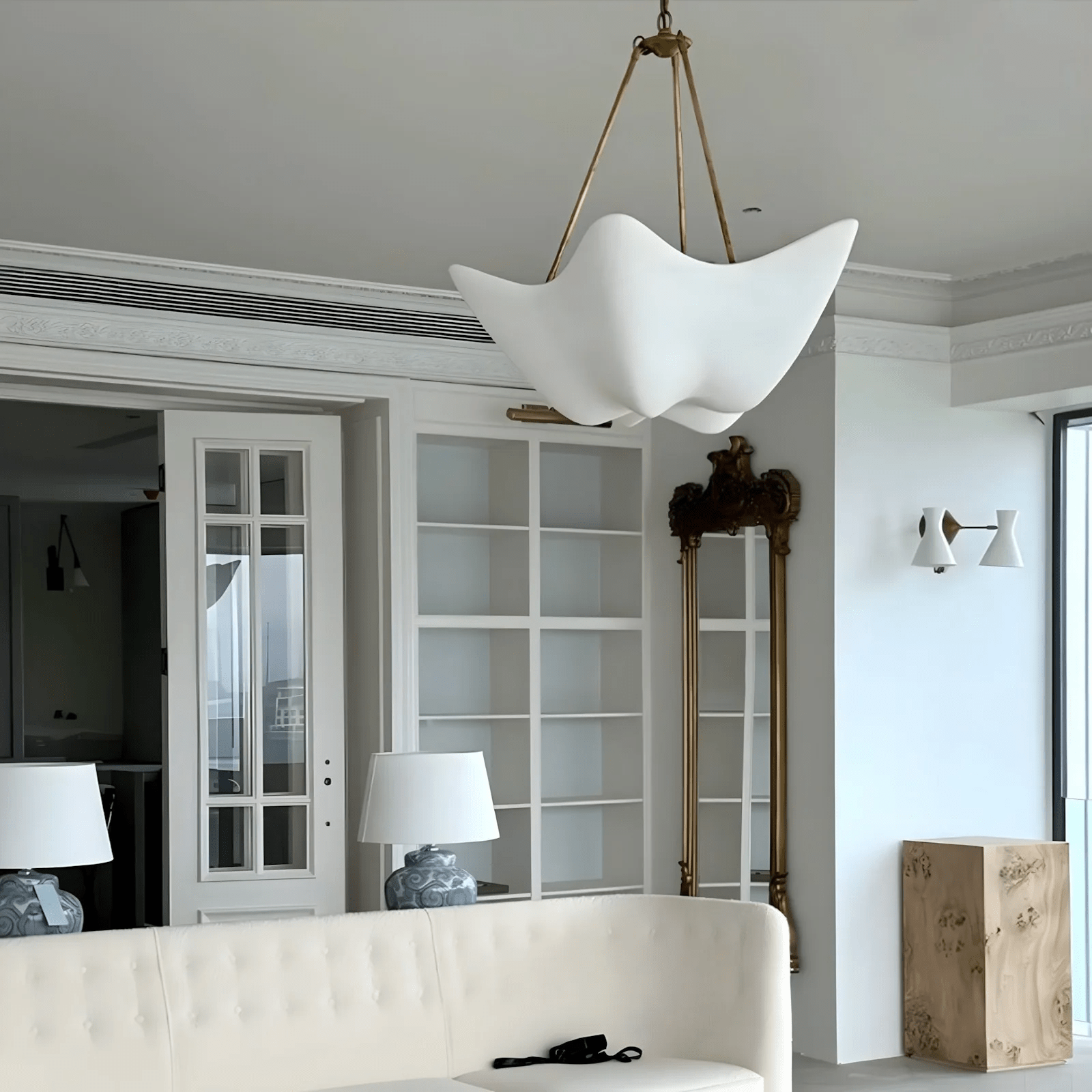 Emerson Modern Plaster Chandelier - Letslighting