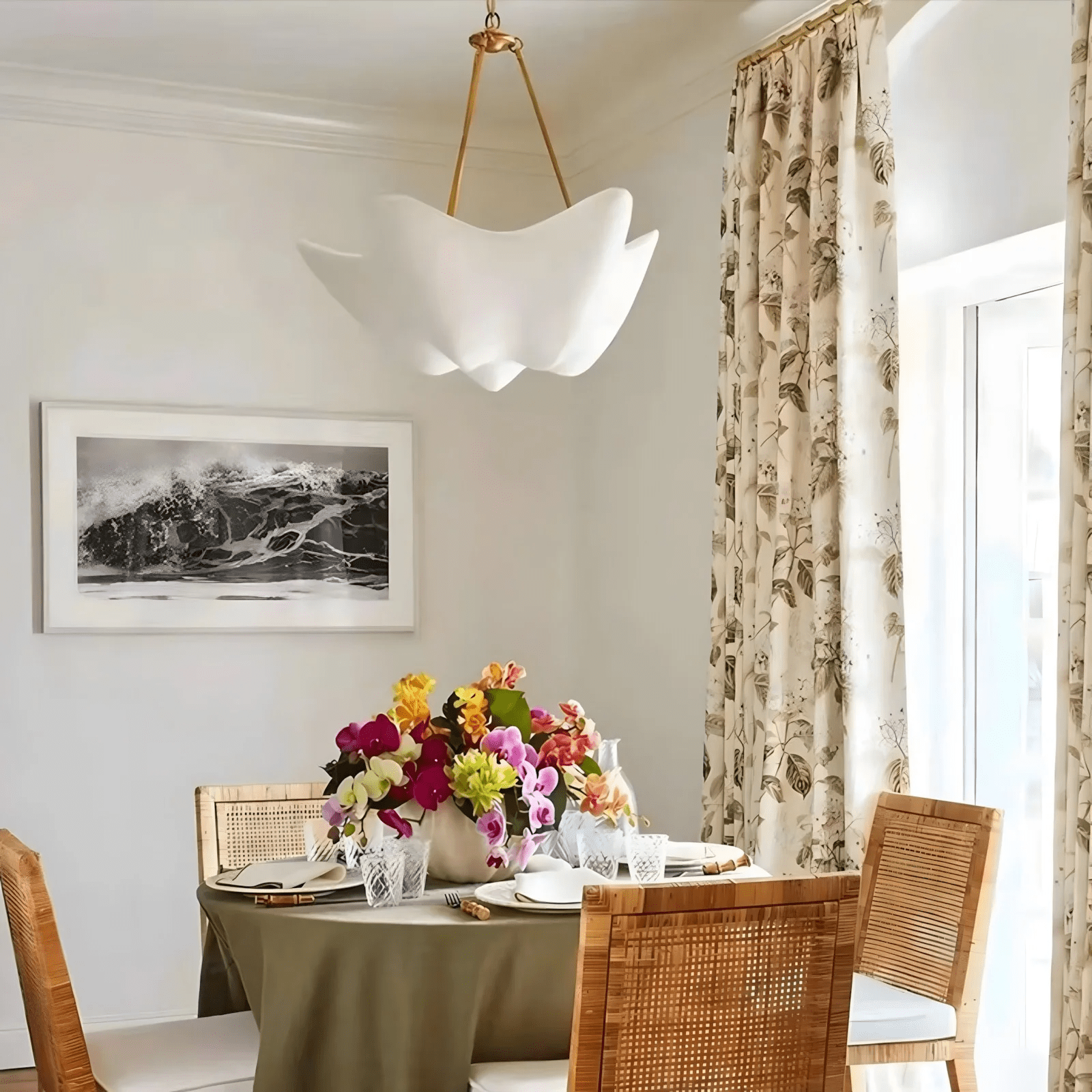 Emerson Modern Plaster Chandelier - Letslighting