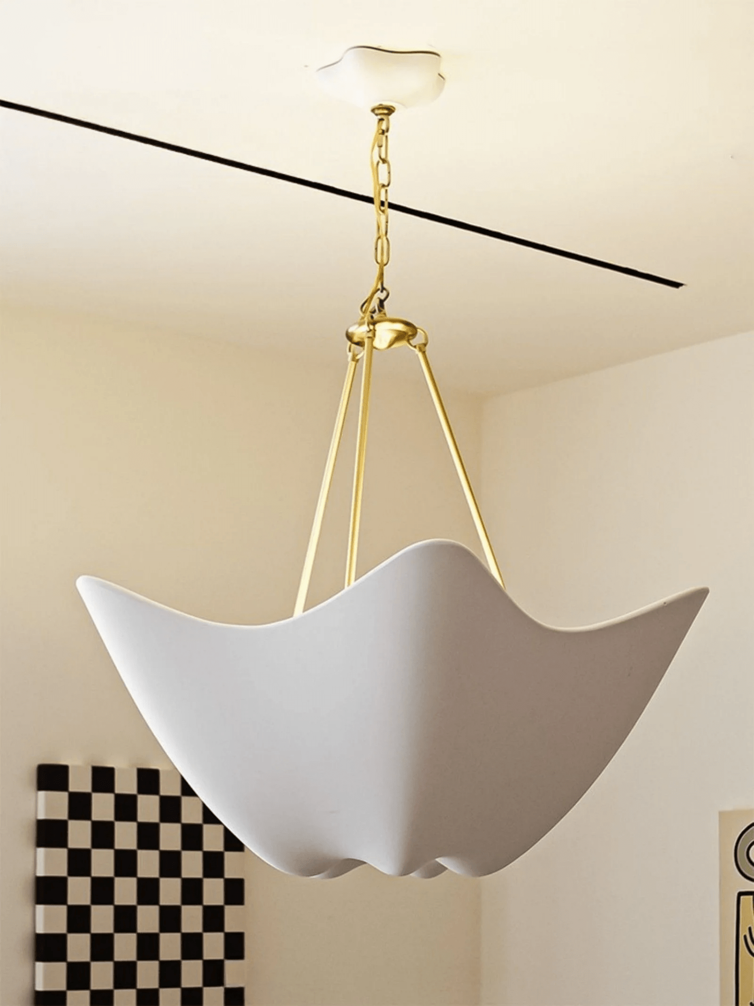 Emerson Modern Plaster Chandelier - Letslighting