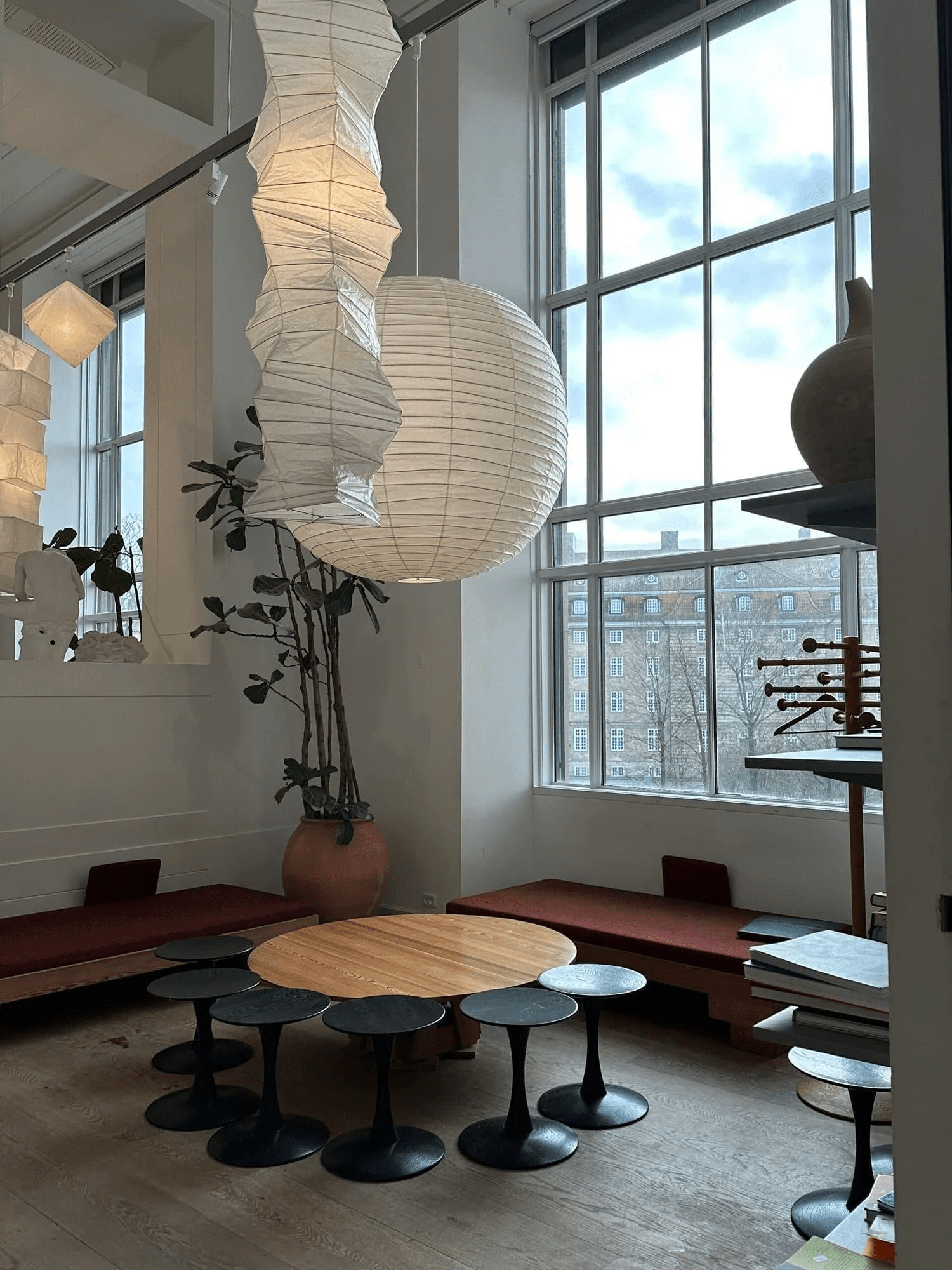 Lydia Modern Paper Pendant Light - Letslighting
