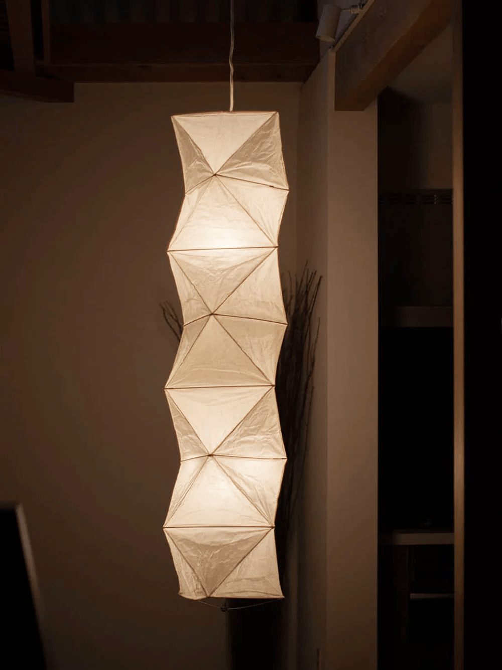 Origami Minimalist Paper Pendant Light - Letslighting