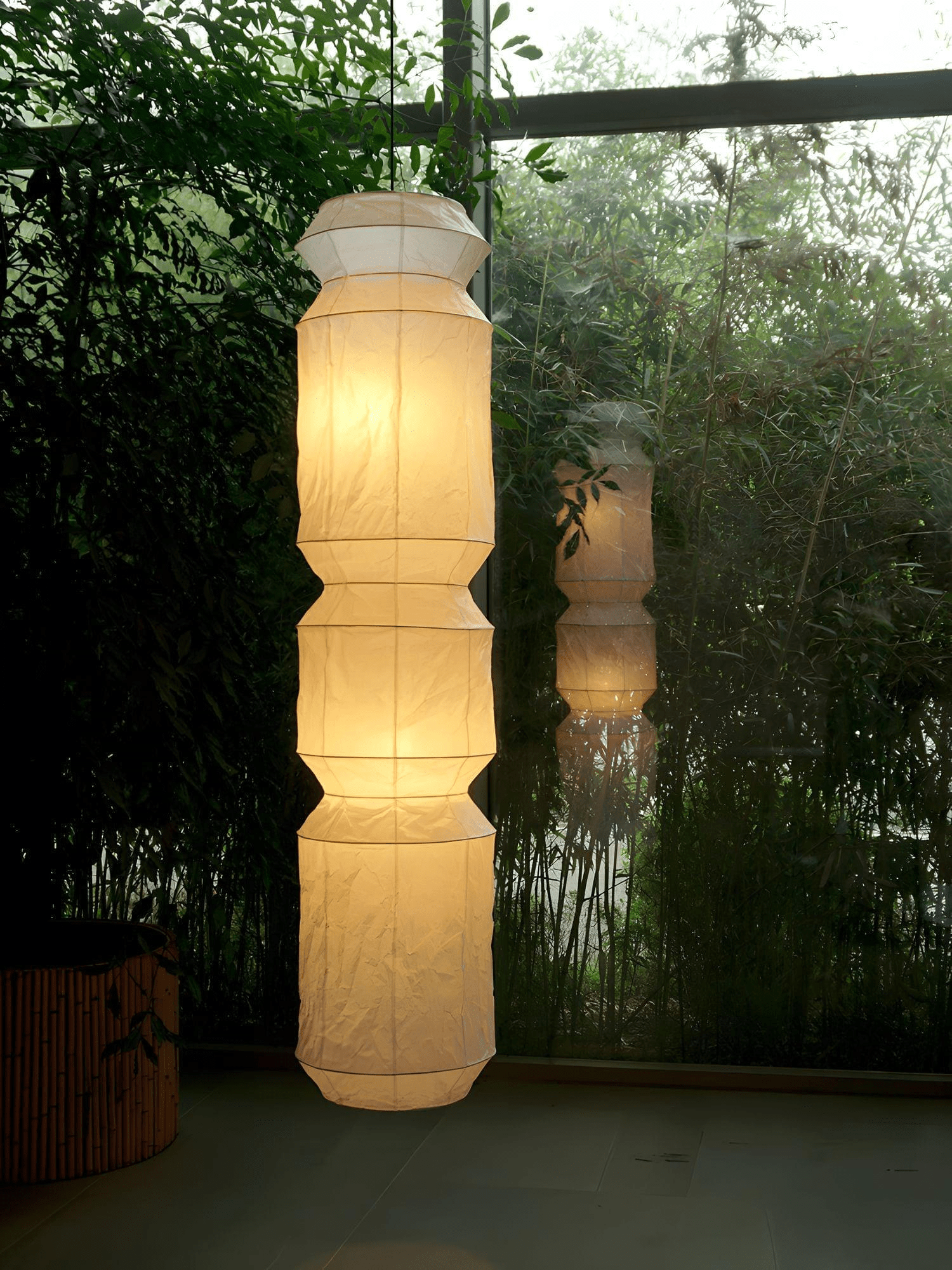 Elsie Vinyage Paper Pendant Light - Letslighting