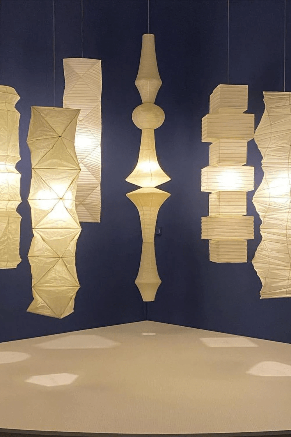 Elsie Vinyage Paper Pendant Light - Letslighting