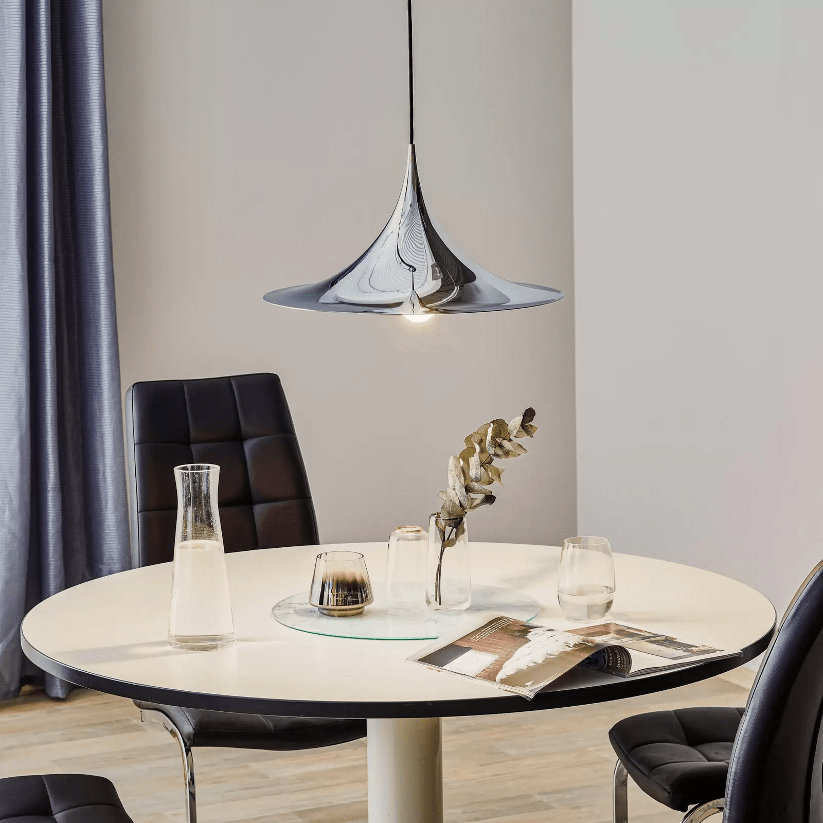 Althiran Steel Sculptural Pendant Light - Letslighting