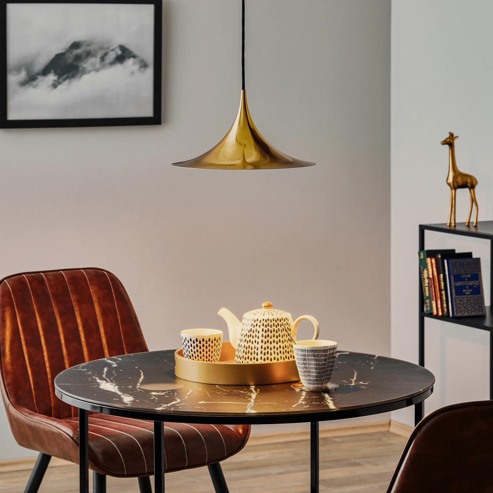 Althiran Steel Sculptural Pendant Light - Letslighting