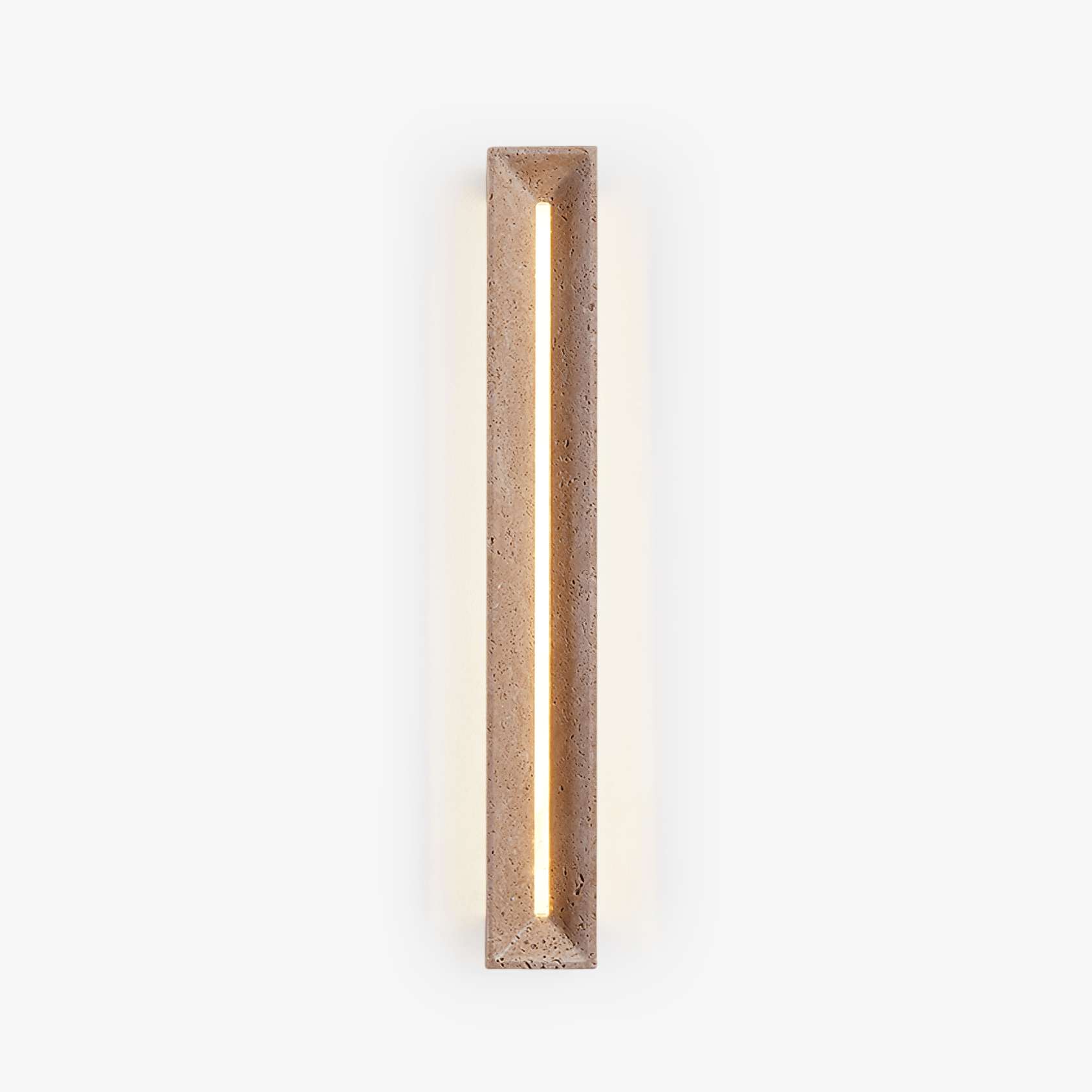 Anoren Minimalist Travertine Wall Light - Letslighting
